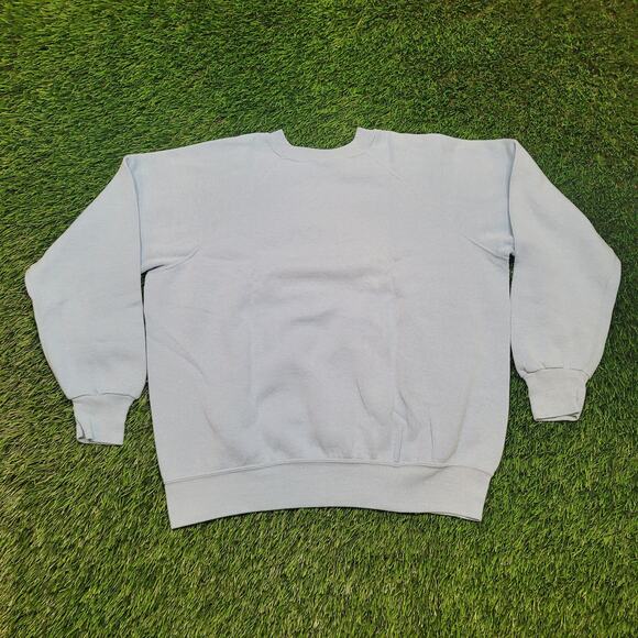 VTG 80s Property of Bordeaux France Sweatshirt Womens 2XL Oversized Pastel - Picture 3 of 5